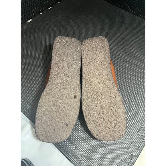 Naked Feet‎ Womens Brown Leather Mule Slipper Sandal Shoes Size 9.5 boho - Picture 7 of 8